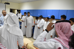 Students of King Abdullah Secondary School (Tatweer) in Al-Qunfudhah Visit Al-Qunfudhah College of Health Sciences